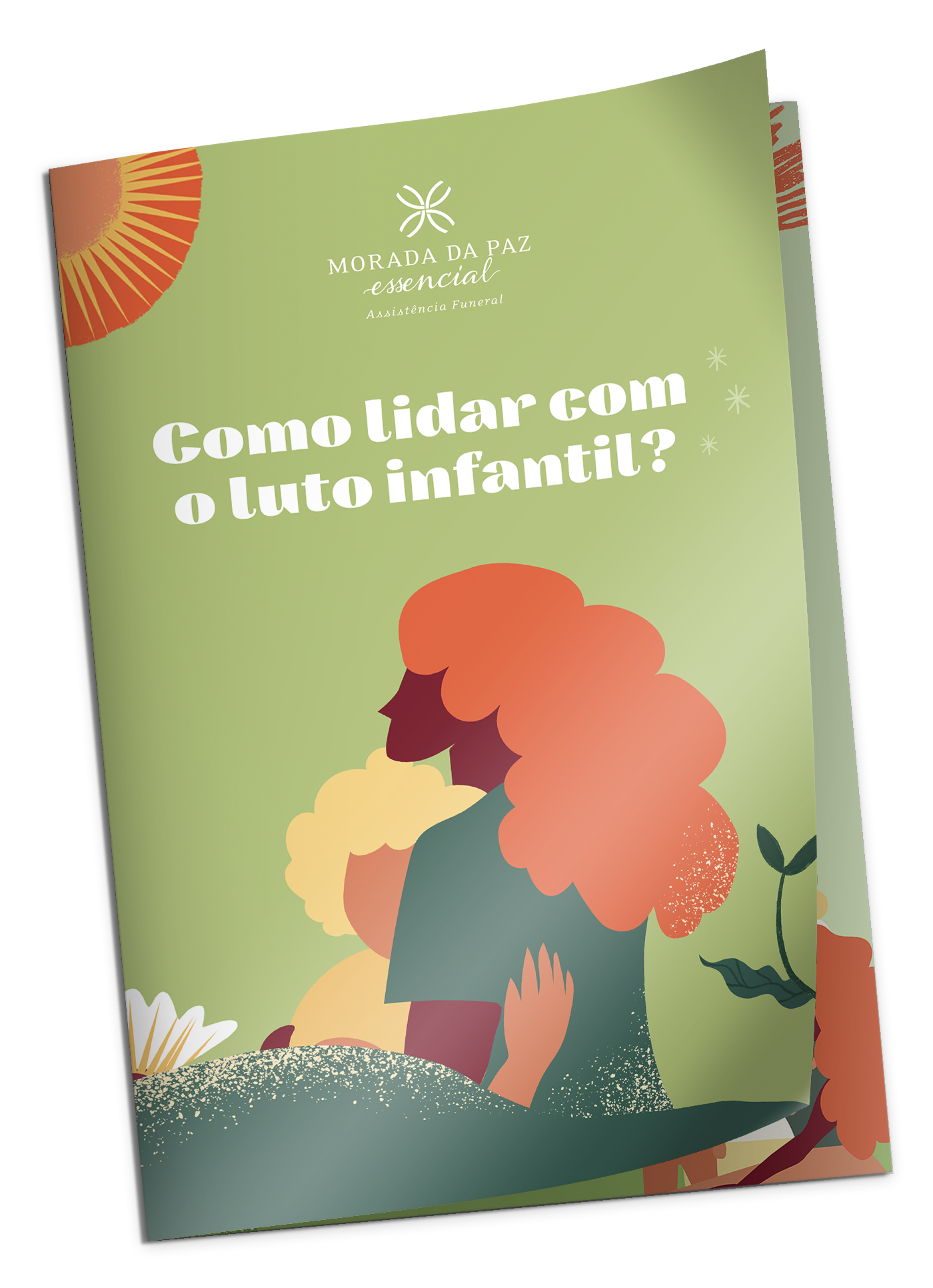 Mockup do Ebook Como Lidar com o Luto Infantil?